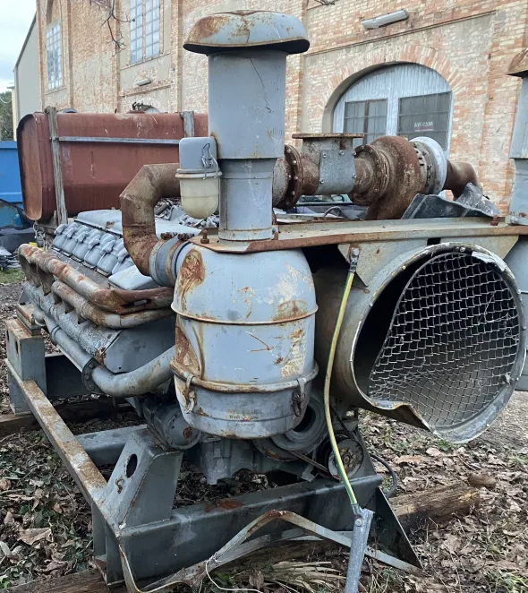 Gruppo elettrogeno Deutz V12 F12L 714 diesel 175kva
