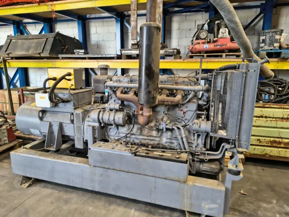 Gruppo elettrogeno 100 KVA FIAT IVECO 6 cilindri diesel