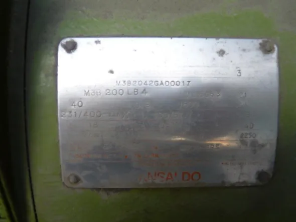 gruppo elettrogeno 40 kVA SAME quadro manuale