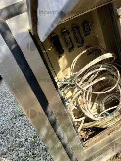 20#9387 Gruppo elettrogeno Muzzi Alcatel  Kw 485, motore Mercedes 12 cilindri