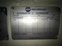 Gruppo elettrogeno nuovo 1000 kw