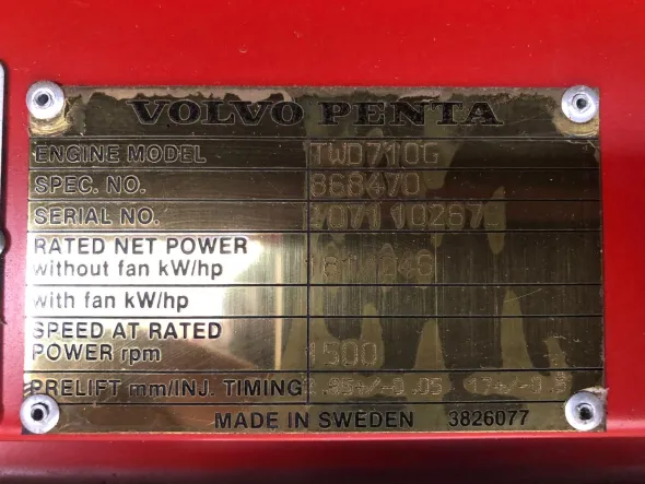 Gruppo elettrogeno usato – 180 kW – Marca PG