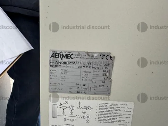 142#9315 Gruppo frigo Armec AN0807 A VERS.1