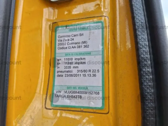 6#9250 Gru su autocarro Marchetti MTK 1006
