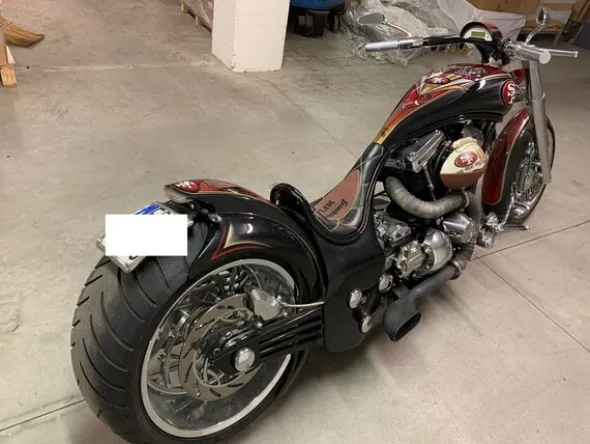 1#6388 Harley Custom SF 49ers