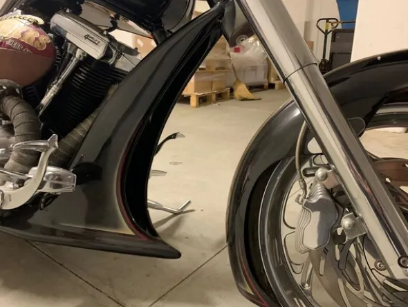 1#6388 Harley Custom SF 49ers