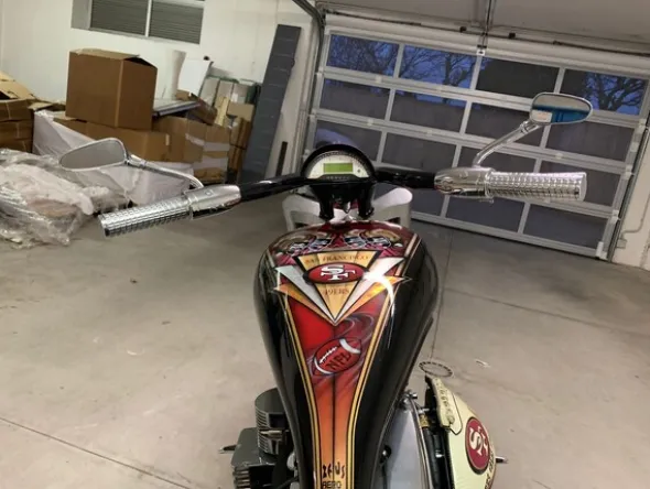 1#6388 Harley Custom SF 49ers