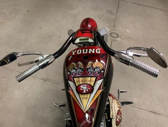 1#6388 Harley Custom SF 49ers