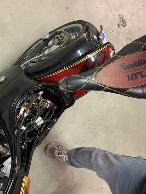 1#6388 Harley Custom SF 49ers