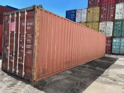 40HC high cube container marittimo usato 40 piedi