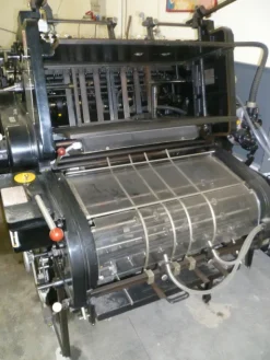 HEIDELBERG KSBA con sistema a foglio caldo