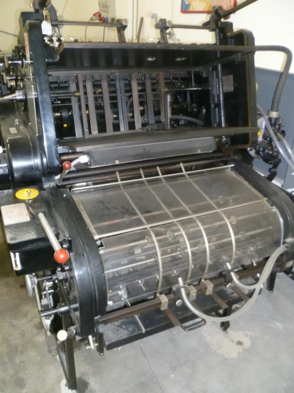 HEIDELBERG KSBA con sistema a foglio caldo