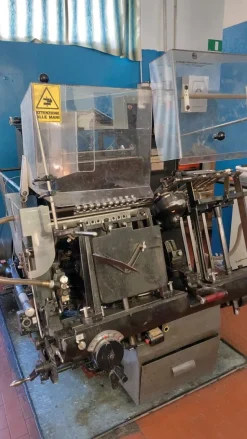 Heidelberg Stellone GTP 32x46 con stampa a caldo