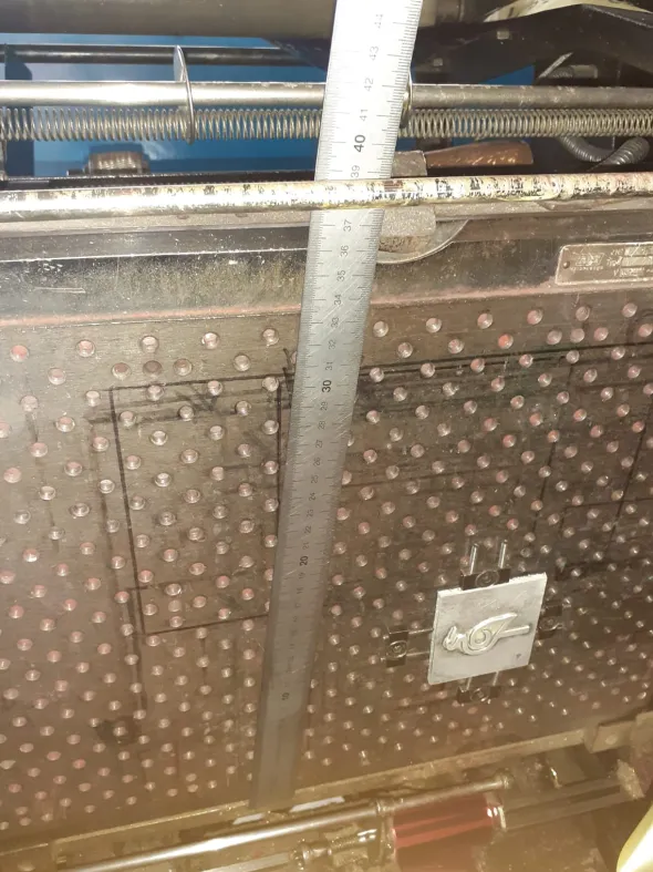 Heidelberg Stellone GTP 32x46 con stampa a caldo
