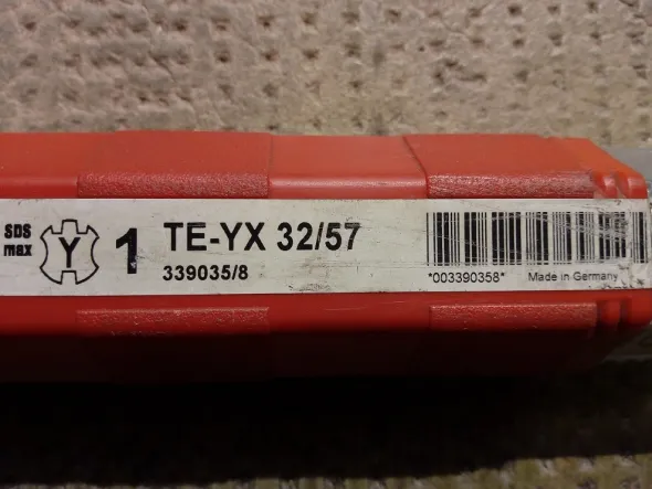 HILTI punta per perforatori TE-YX 32/57 NUOVA