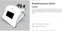 HIN E400 Radiofrequenza Diodo Laser