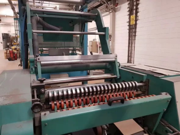 2#4896 Hot Embossing machine Emerson
