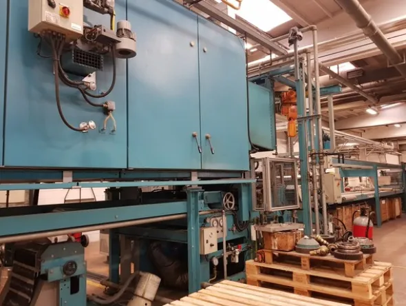 2#4896 Hot Embossing machine Emerson