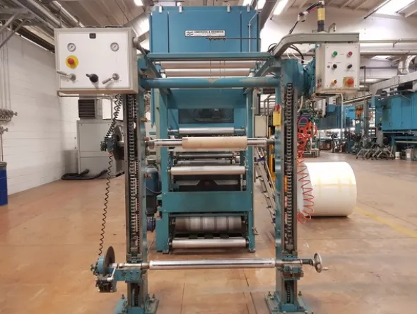 2#4896 Hot Embossing machine Emerson