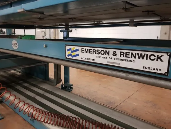 2#4896 Hot Embossing machine Emerson