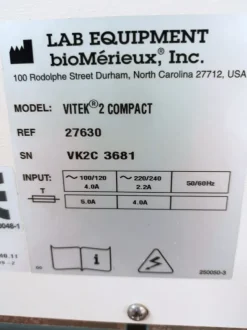 IDENTIFICAZIONE MICROBICA BIOME’RIEUX VITEK2 (COMP-22)