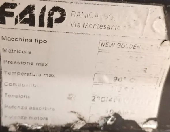 idropulitrice Faip