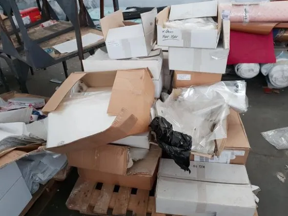 5#4442 Imballaggi per il confezionamento di calzature