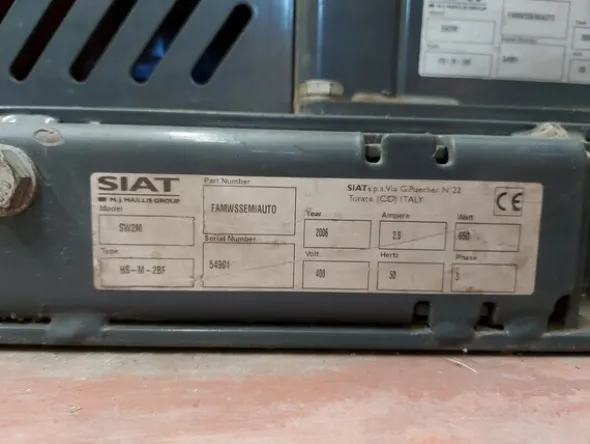 72#7561 Imballatrice automatica SIAT