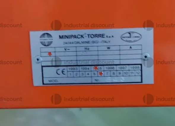 2#9088 Imbustatrice confezionatrice manuale minipack torre