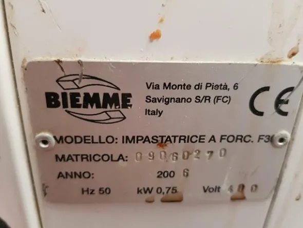 24#3084 Impastatrice Biemme