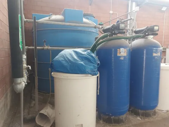 3#8011 Impianto addolcimento/trattamento acqua industriale