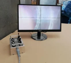 1#4658 Impianto a ponte motorizzato per saldatura laser