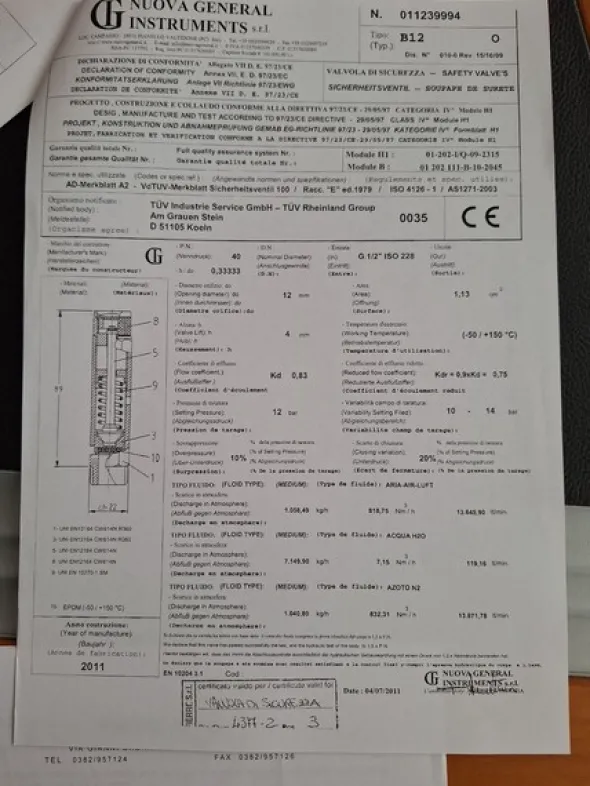 37#8478 Impianto a schiuma Fierre