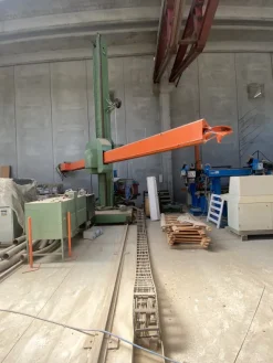Impianto automatico saldatura travi arco sommerso
