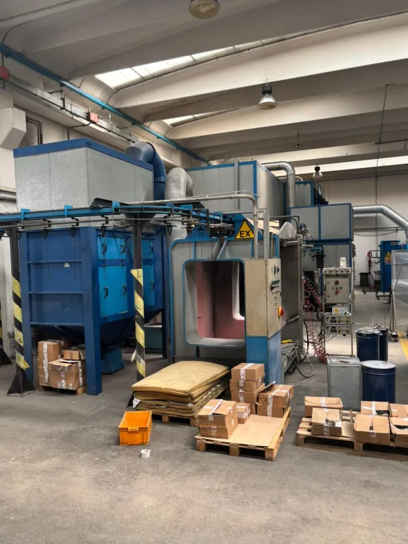 Impianto completo LEM verniciatura liquido e polvere