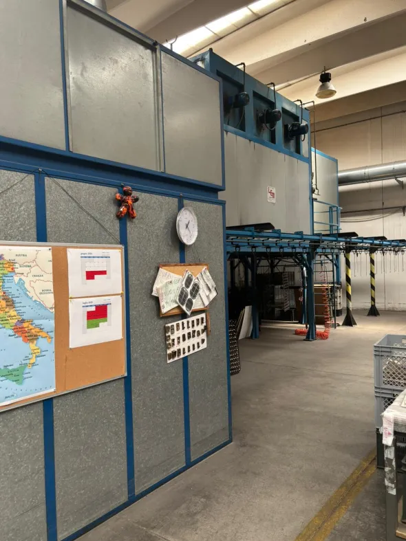 Impianto completo LEM verniciatura liquido e polvere