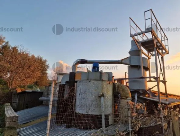 1#9663 Impianto completo per la produzione di pellet di legno vegetale