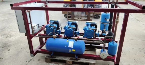Impianto compressori Frascold