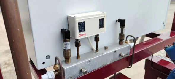 Impianto compressori Frascold