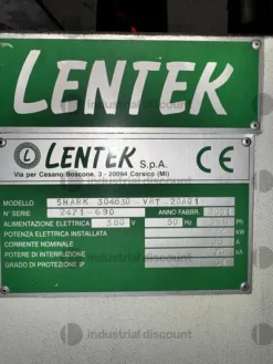 1#9719 Impianto da cementazione Lentek SHARCH