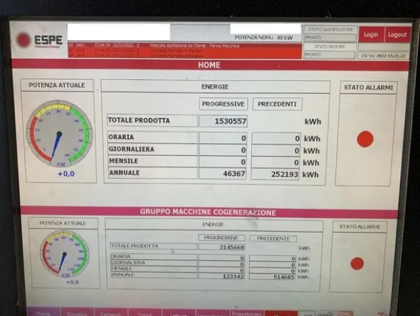 1#8160 Impianto di cogenerazione Espe