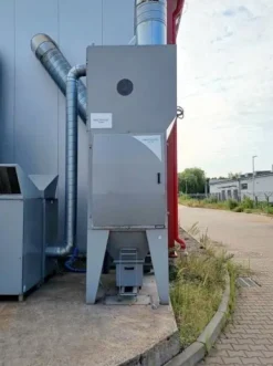 Impianto di filtrazione dell’aria industriale