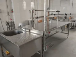 1#8268 Impianto di preparazione sughi e pastorizzatore