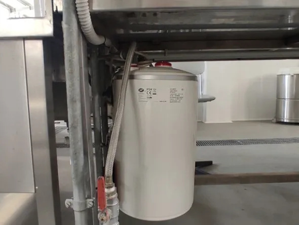 1#8268 Impianto di preparazione sughi e pastorizzatore