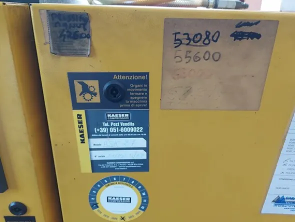 14#7561 Impianto di produzione aria compressa