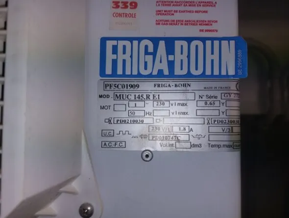1#79500 Impianto di refrigerazione
