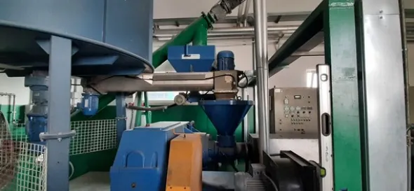 1#5840 Impianto di rigenerazione materiale plastico riciclato