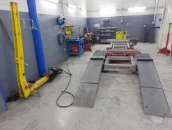 31#7842 Impianto di sollevamento Globaljig e Carrello per dima Mercedes Car Bench