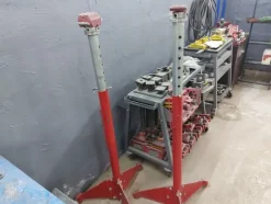 31#7842 Impianto di sollevamento Globaljig e Carrello per dima Mercedes Car Bench