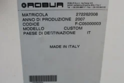 206#6059 Impianto di trattamento aria e caldaia Garioni